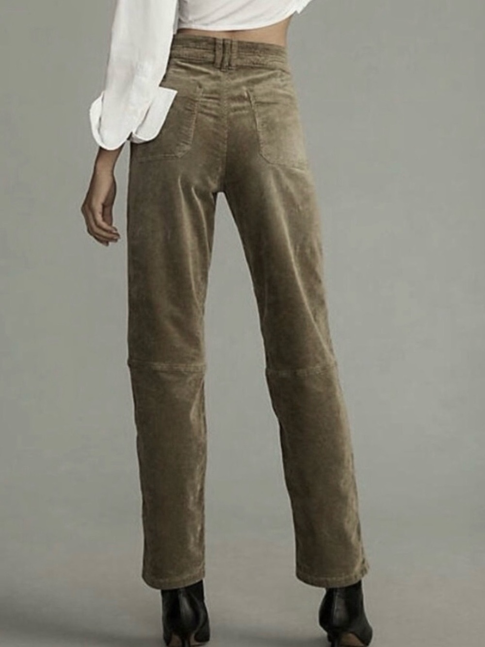 Anthropologie Pilco The Wanderer High Rise Relaxed-Leg Corduroy Pant - Picture 2 of 16